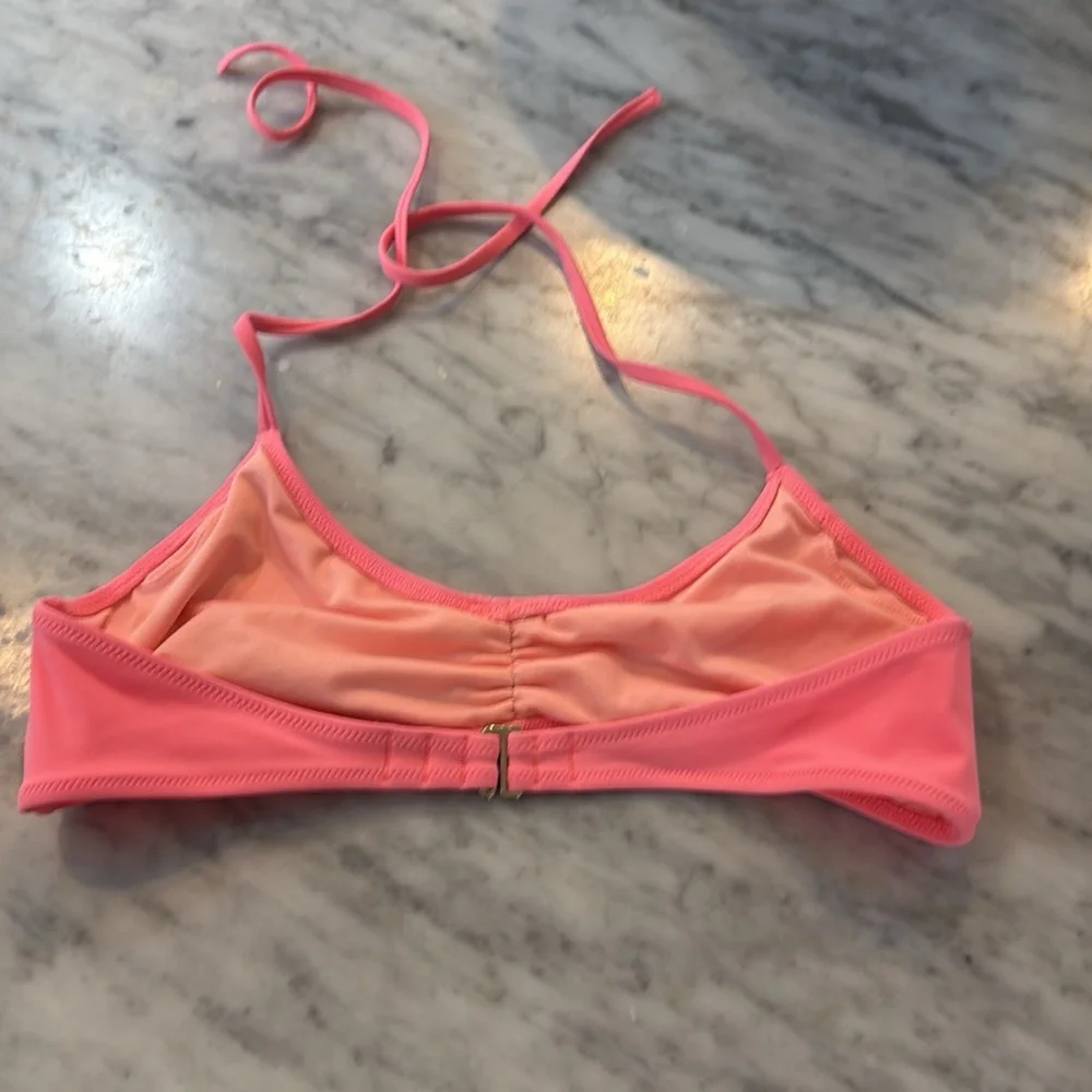 Victoria's Secret Coral Bikini Top - Picture 2 of 3